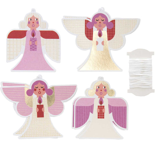 Paper Poetry Paper tags angels 8 pieces