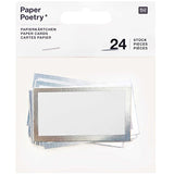 PAPER CARDS IRIDESCENT FSC MIX 24 PCS