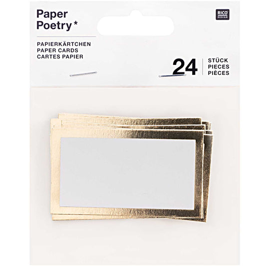 PAPER CARDS GOLD