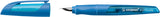 Ergonomic School Fountain Pen - STABILO EASYbuddy - M Nib - Dark Blue/Light Blue