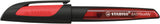 Ergonomic School Fountain Pen - STABILO EASYbuddy - M Nib - Black/Coral