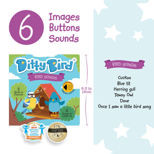 Ditty Bird - Bird Songs Musical Sound Book