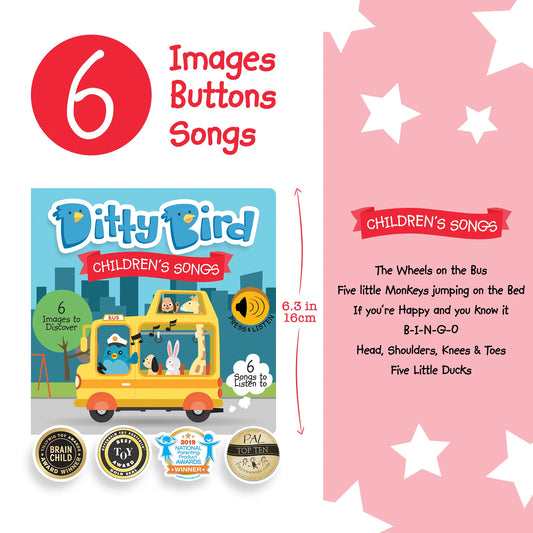 Ditty Bird - Children's Songs Musical Sound Book