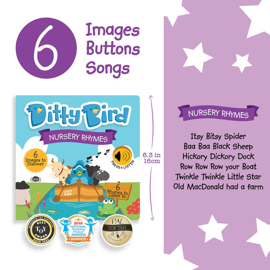 Ditty Bird - Nursery Rhymes Musical Sound Book