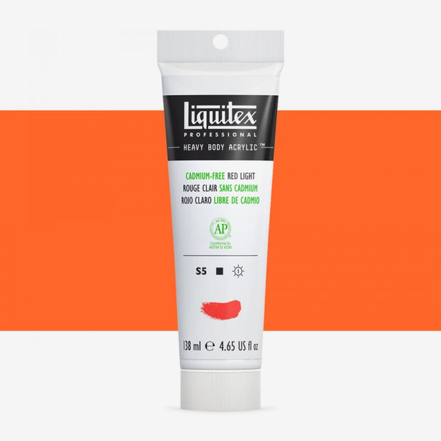 Liquitex - Heavy Body 138ml   Cad Red Light Hue (S2)