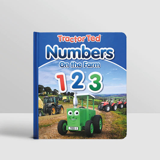 Tractor Ted Book First Numbers Board Book