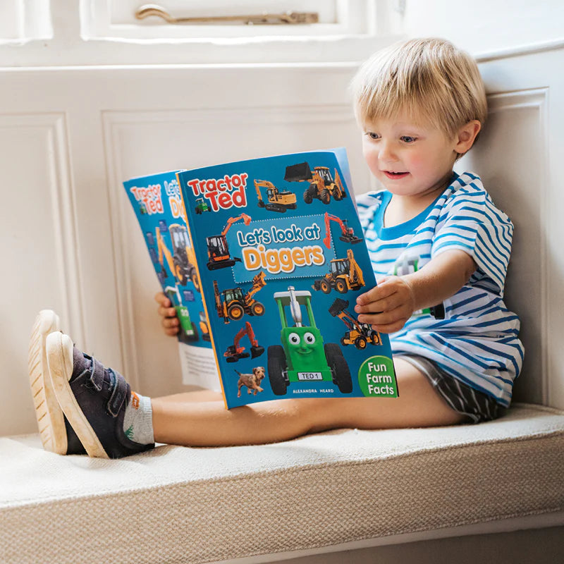 Tractor Ted Book- Lets Look At Diggers
