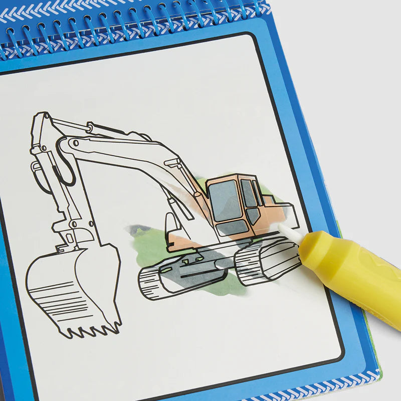 Tractor Ted Magic Painting Book-Diggers