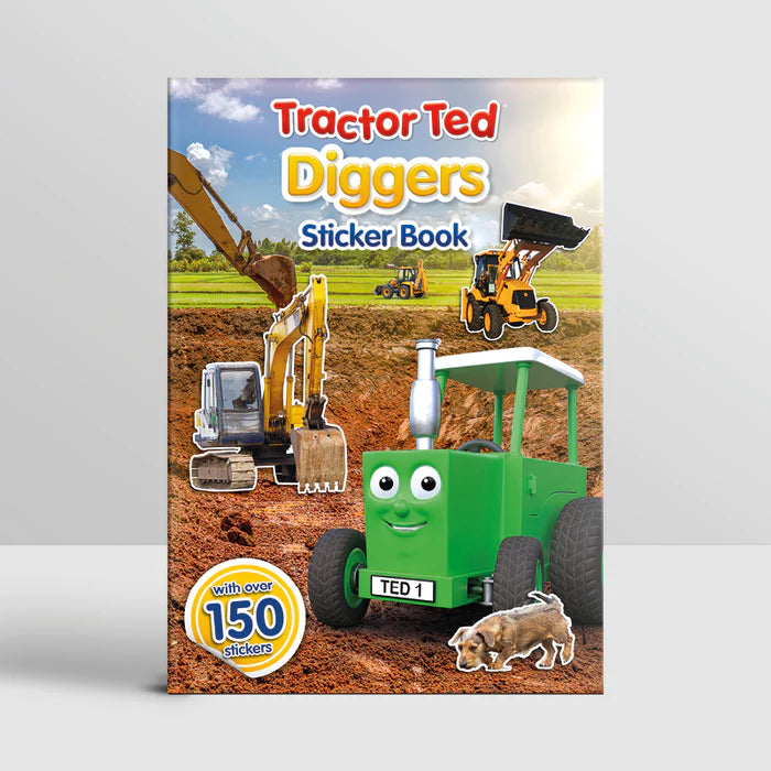 Tractor Ted Sticker Book, Diggers