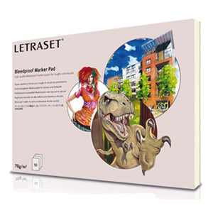 LETRASET BLEEDPROOF MARKER PAD A2 70G
