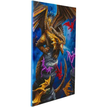 Dragon Clan, 40x50cm Crystal Art Kit