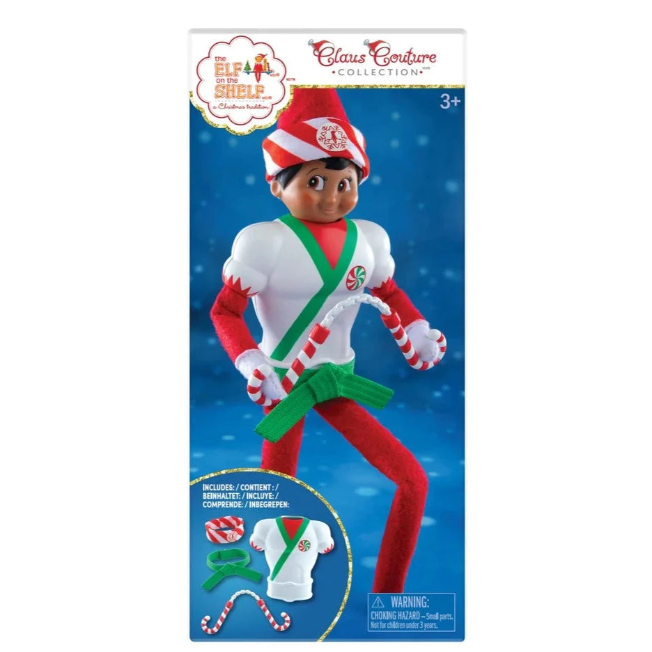Elf on the Shelf Claus Couture Karate Kicks Set