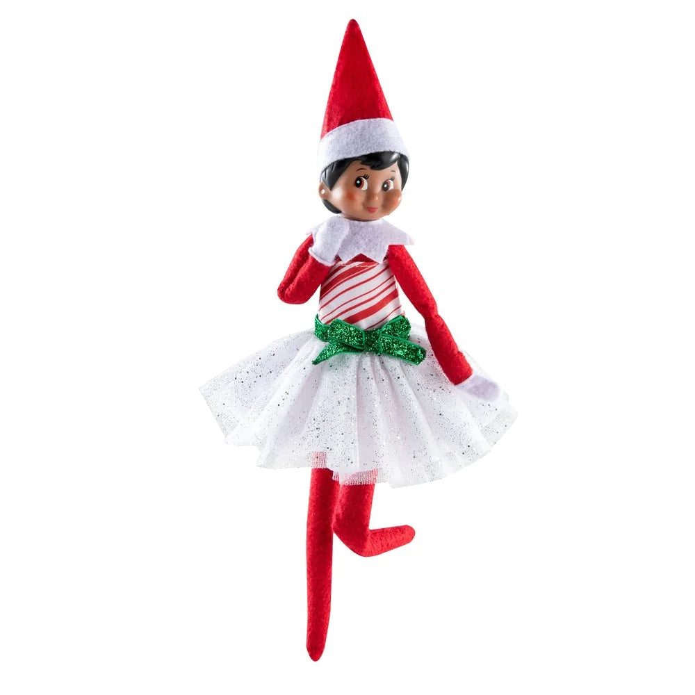 Elf on the Shelf Claus Couture Candy Cane Classic Dress
