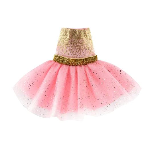 Claus Couture Pink Sparkle Party Dress