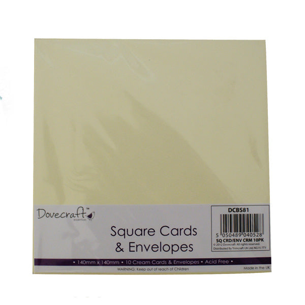 Sq Crd/Env Crm 10pk