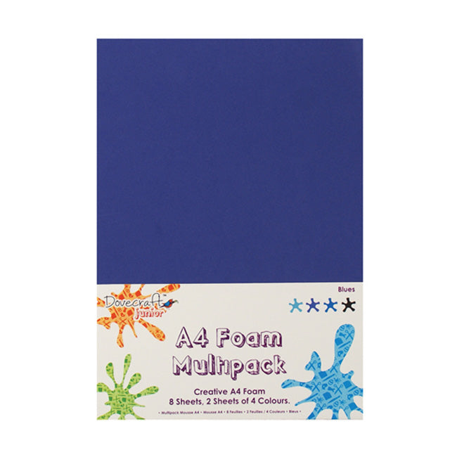 Dovecraft A4 Foam Blue