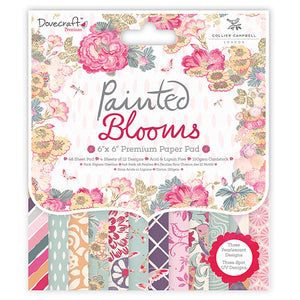 Dovecraft Painted Blooms FSC 12x12 Paper Pad
