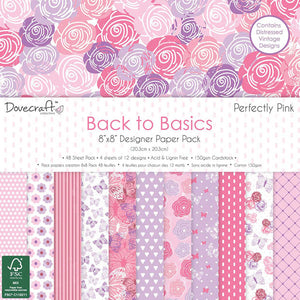 B2B Perfectly Pink 8x8 Paper Pad
