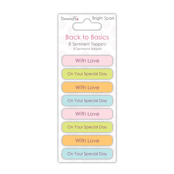 B2B BRIGHT SPARK SENTIMENT TOPPERS