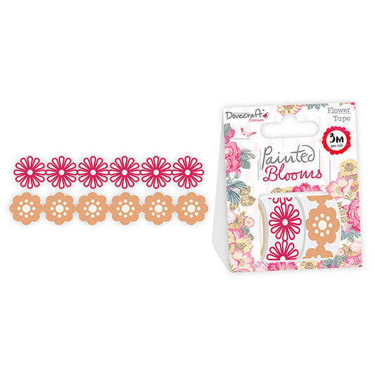 Dovecraft Painted Blooms Lace Tape