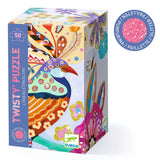 Djeco - Puzzle - Sparkling Bird - 50 Pcs - FSC Mix