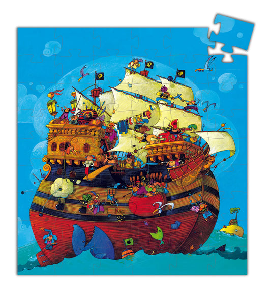 Djeco Barbarossas Boat Jigsaw Puzzle 54 Pieces