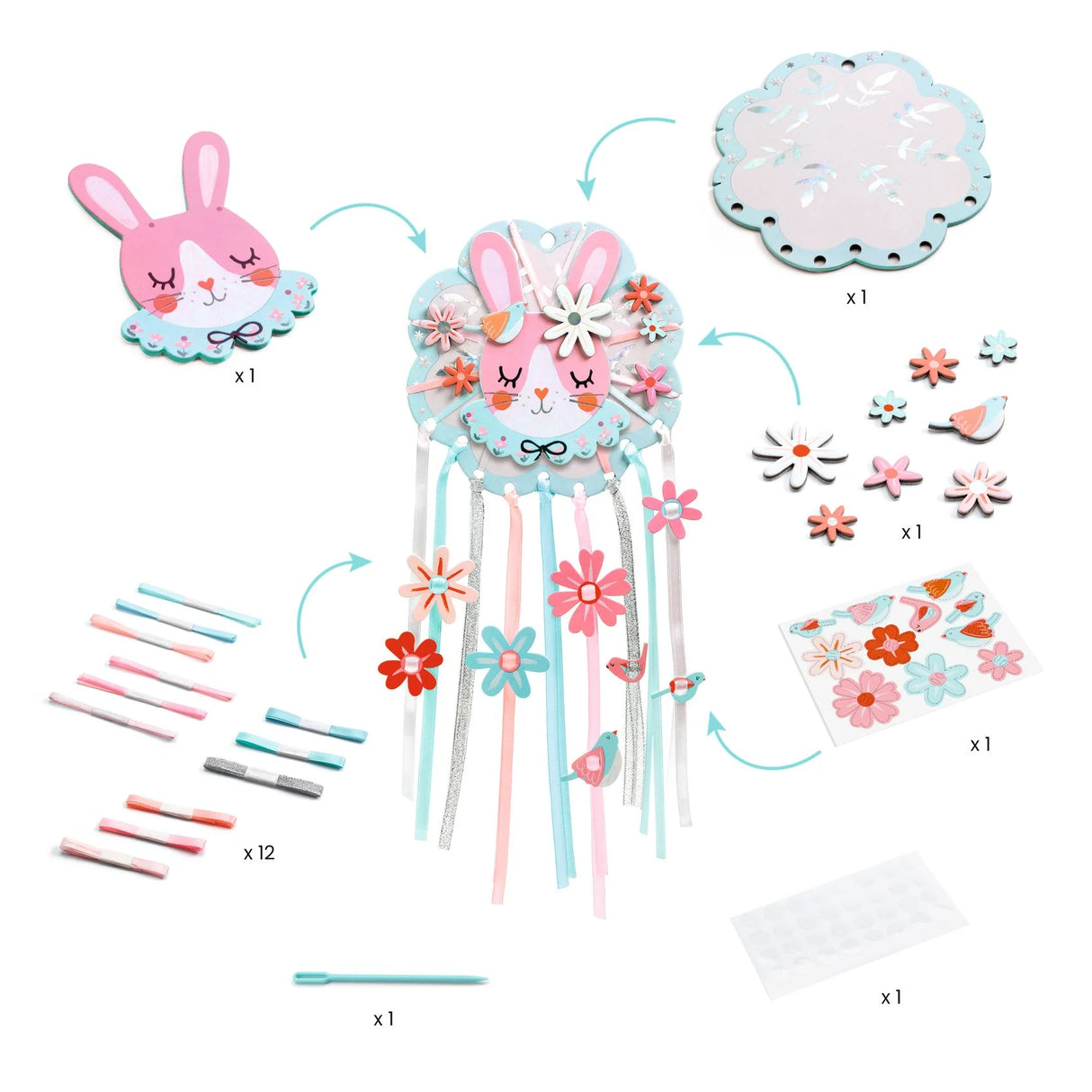 Djeco DIY Create A Dreamcatcher Kit