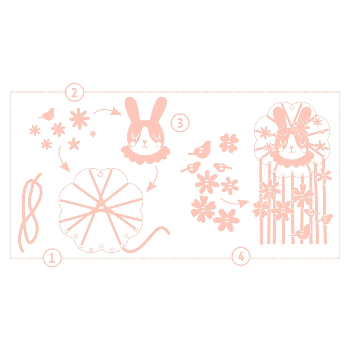 Djeco DIY Create A Dreamcatcher Kit