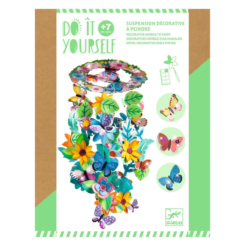 Djeco - DIY Colour In - Springtime Mobile
