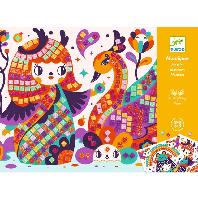 Djeco - Mosaics - Kokeshi