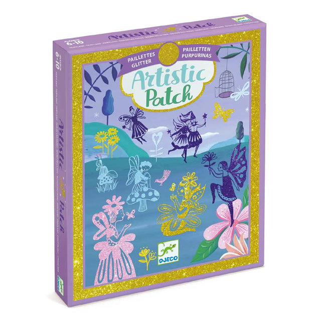 Djeco - Artistic Patch Glitter - Fairyland