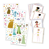 Djeco - Paper Dolls - Dresses Through The Seasons