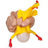 EGG LAYING RUBBER CHICKEN