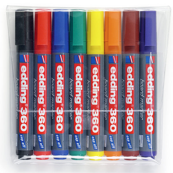 EDDING 360 BOARDMARKER SET OF 8