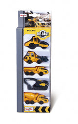MAISTO VOLVO CONSTRRUCTION 5 PACK