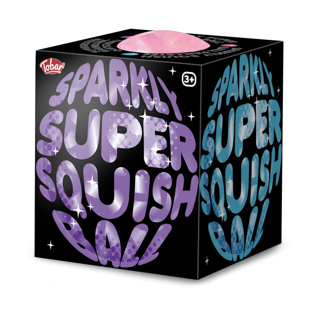 SPARKLY SUPER SQUISH BALL