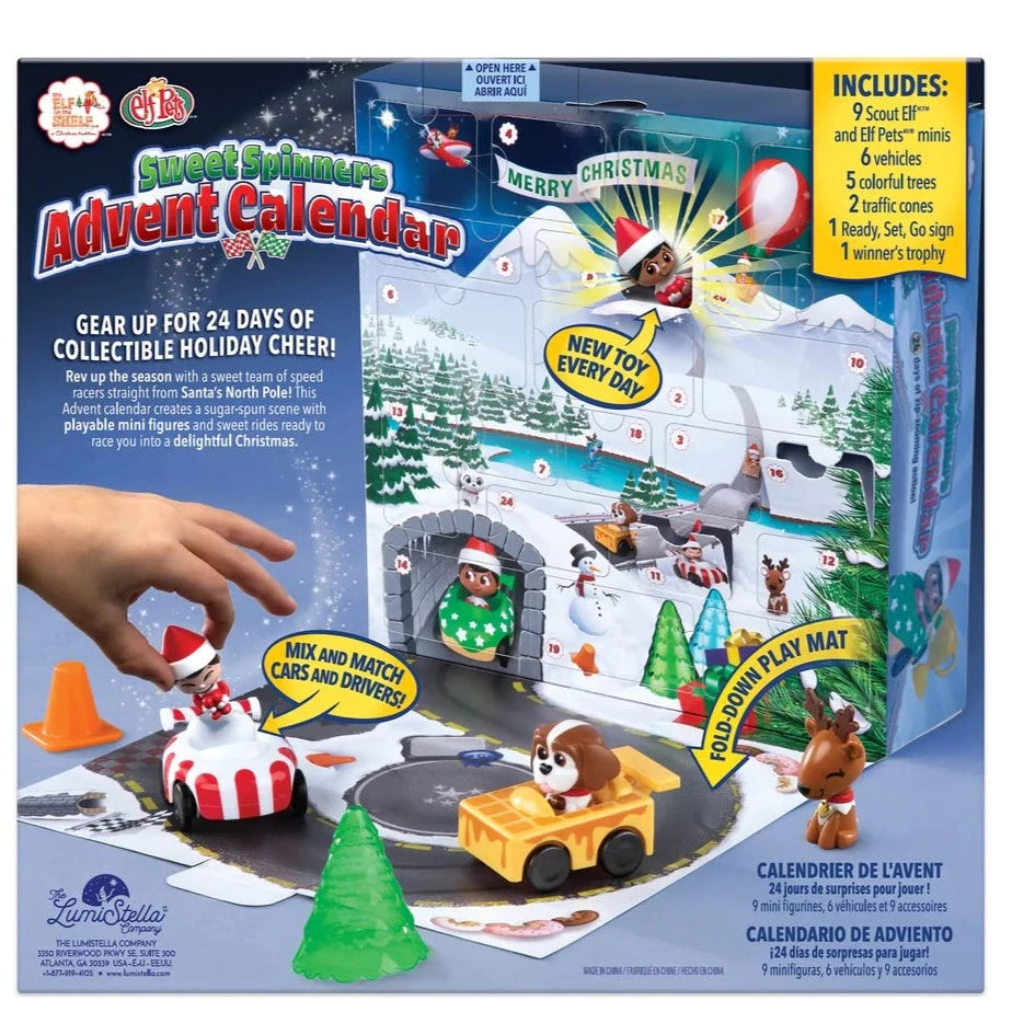 Elf on the Shelf Elf Sweet Spinners Advent Calendar
