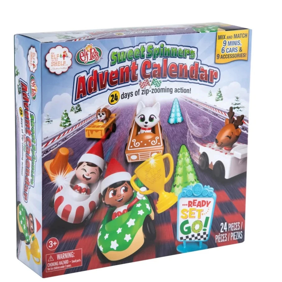 Elf on the Shelf Elf Sweet Spinners Advent Calendar