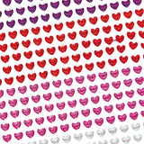 Baker Ross Heart Crystal Glitter Stick-on Stones