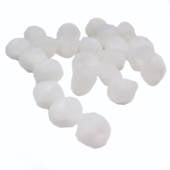 Pom Poms-White 25Mm+40Mm(30)