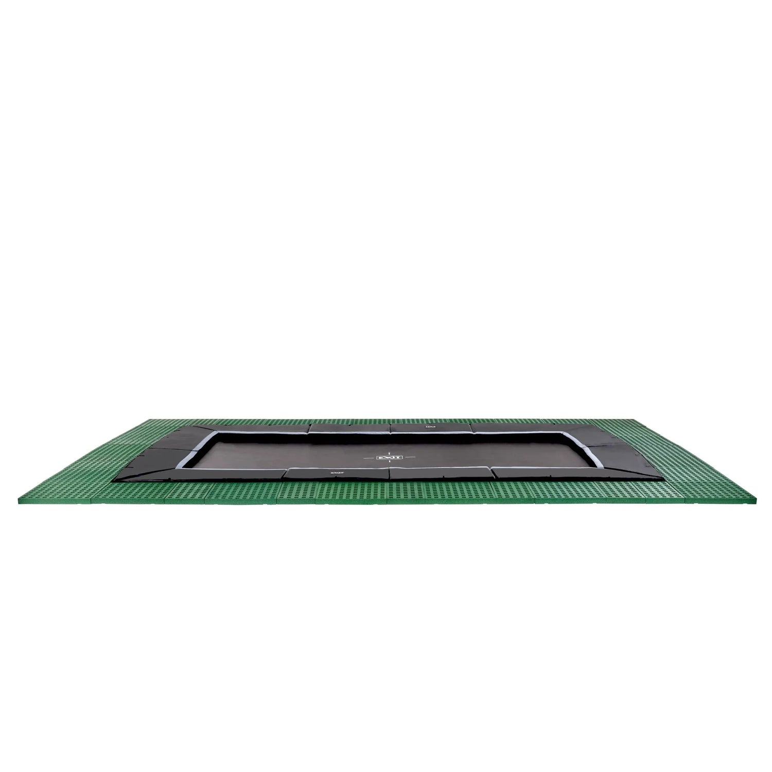 EXIT Dynamic GroundLevel Rectangular Trampoline - 9 x 15 Ft