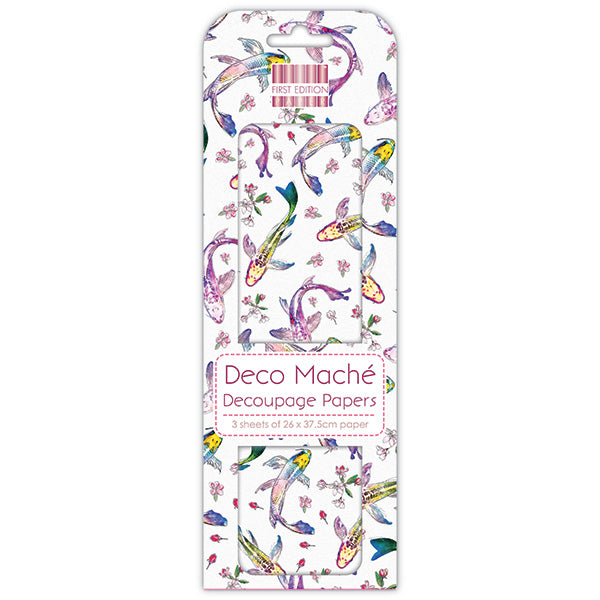 First Edition FSC Deco Mache - Fish