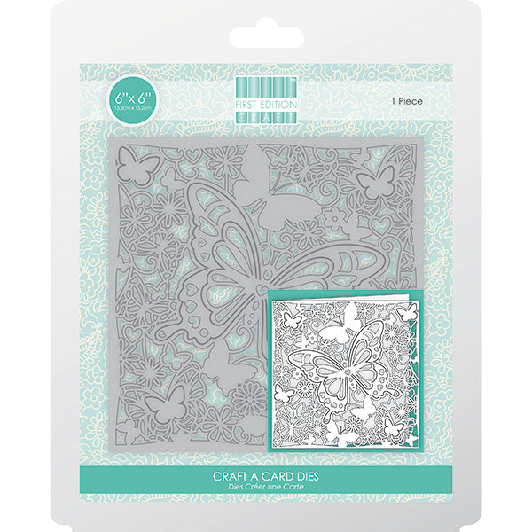 First Edition Dies - 6x6 Butterflies