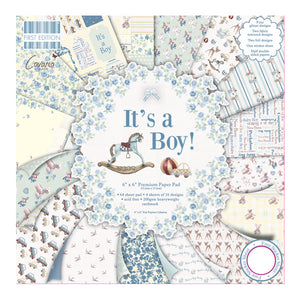 FIRST EDITION 12X12 PAPER PAD-ITS A BOY