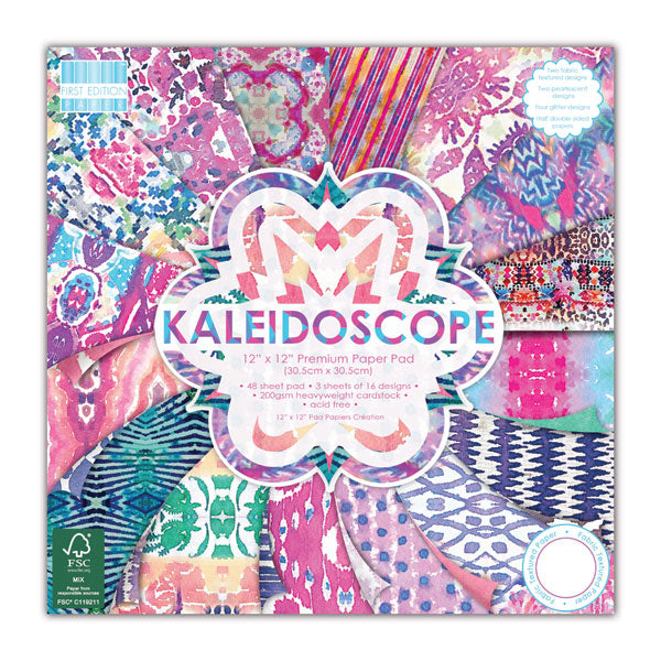 FE KALEIDESCOPE 12X12 PAD