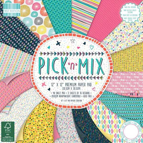 FE 12x12 Pad Pick N Mix