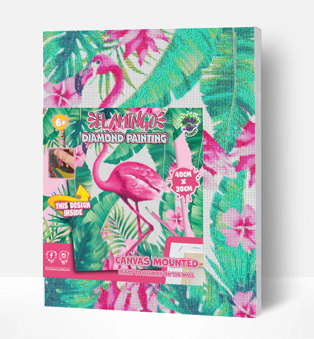 Flamingo Diamond  Art