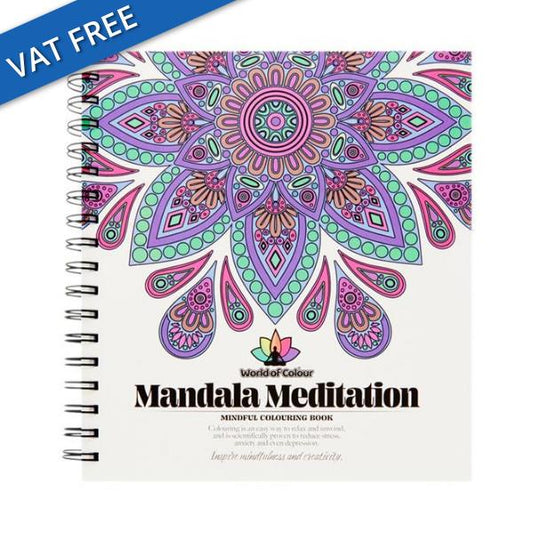 Mindful Colouring Book Mandala Meditation