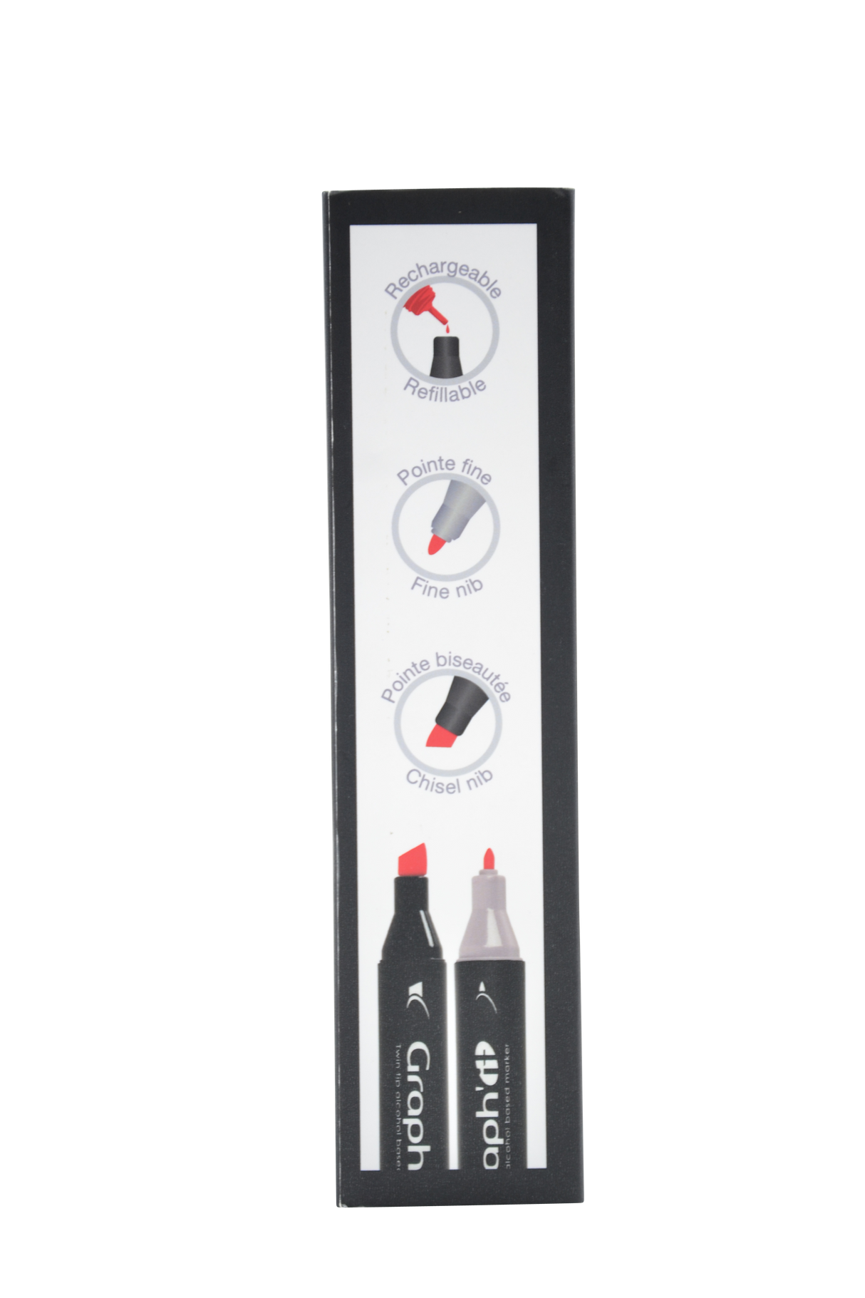 GRAPH'IT Double Ended Alcohol Markers - Classic (Pack of 12)