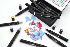 GRAPHIT Set of 12 markers - Kawaii